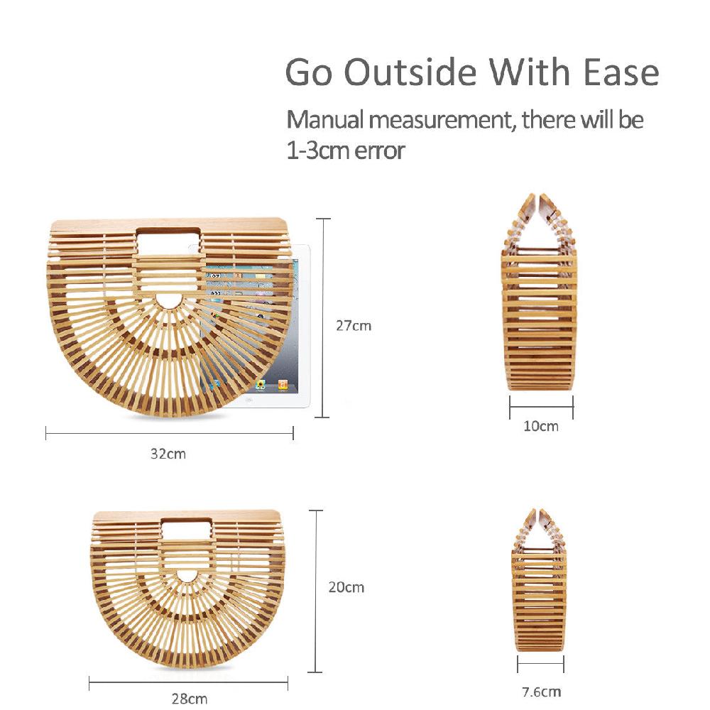 Nicole & Doris Hollowed Out Organza Handbag