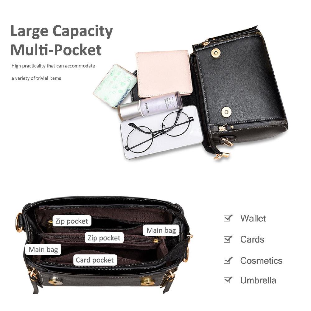 Nicole & Doris Key Ring Decor Messenger Bag