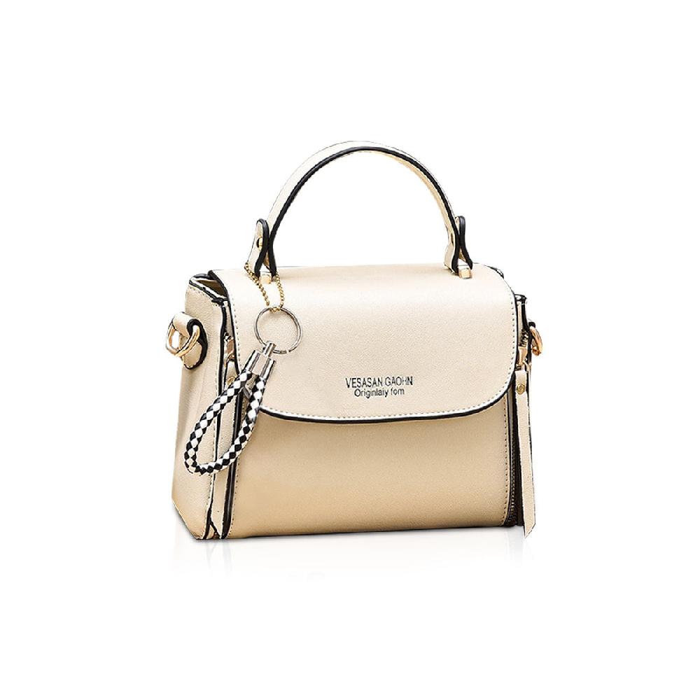 nicole & doris Key Ring Decor Messenger Bag