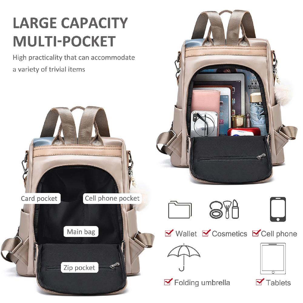 Nicole & Doris Ladies Backpack Anti-theft Backpack
