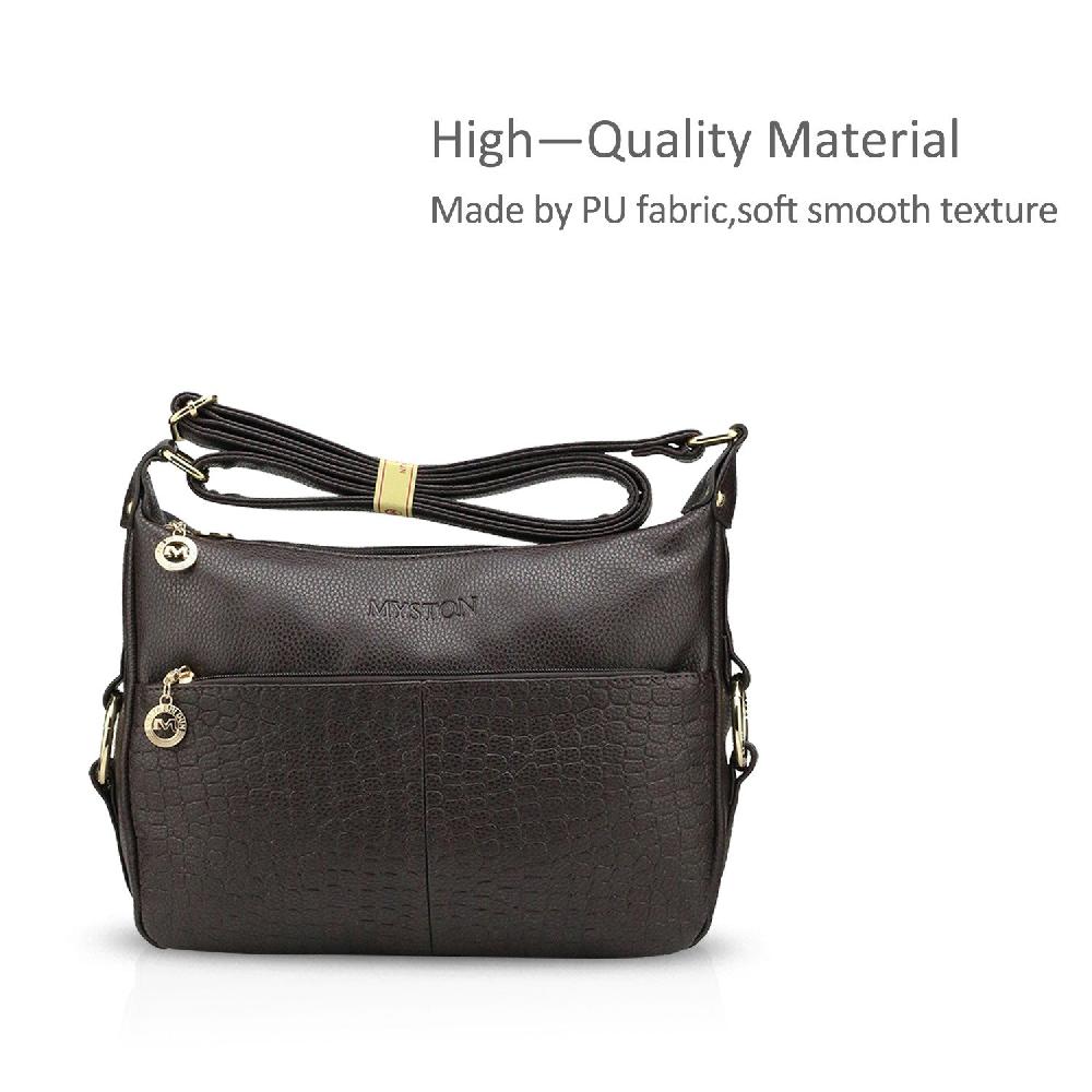 Nicole & Doris Ladies Classic Single Colour Satchel