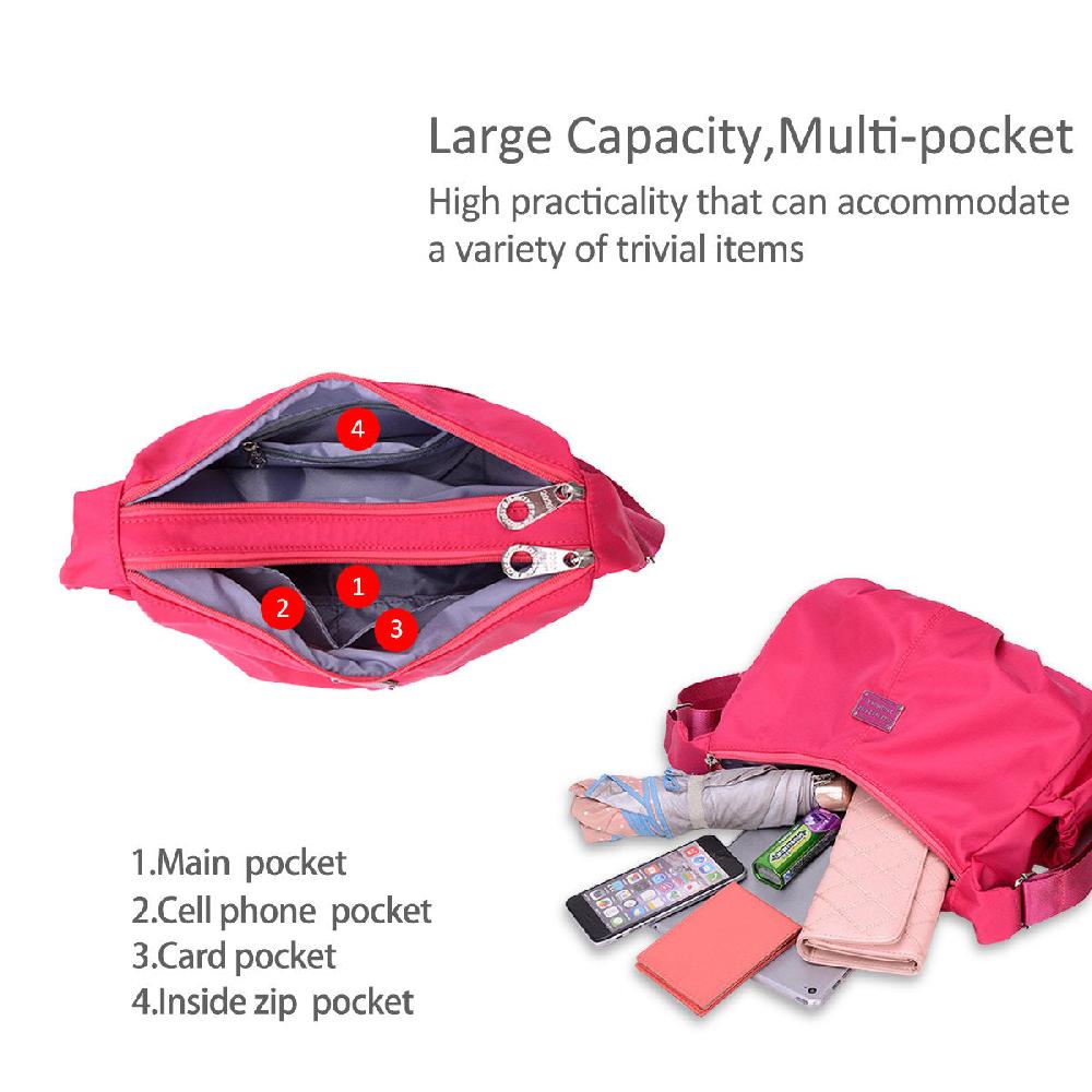 Nicole & Doris Ladies Nylon Tote Bag