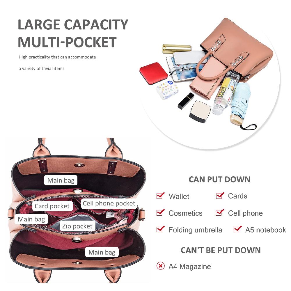 Nicole & Doris Ladies Plain Elegant Handbag
