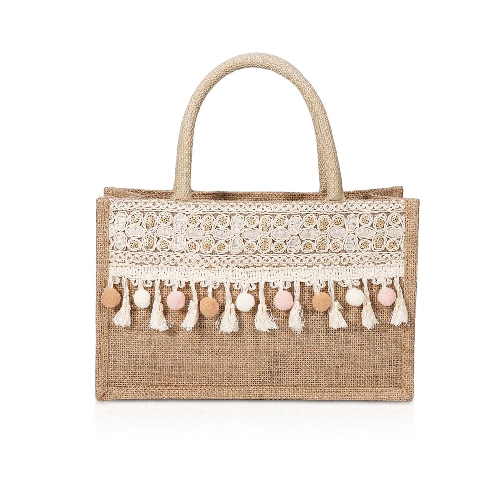 nicole & doris Large Beach Tote Bag Shopping Bags