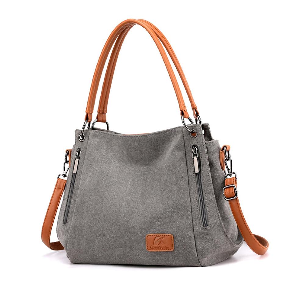 nicole & doris Large Capacity Canvas Tote Bag