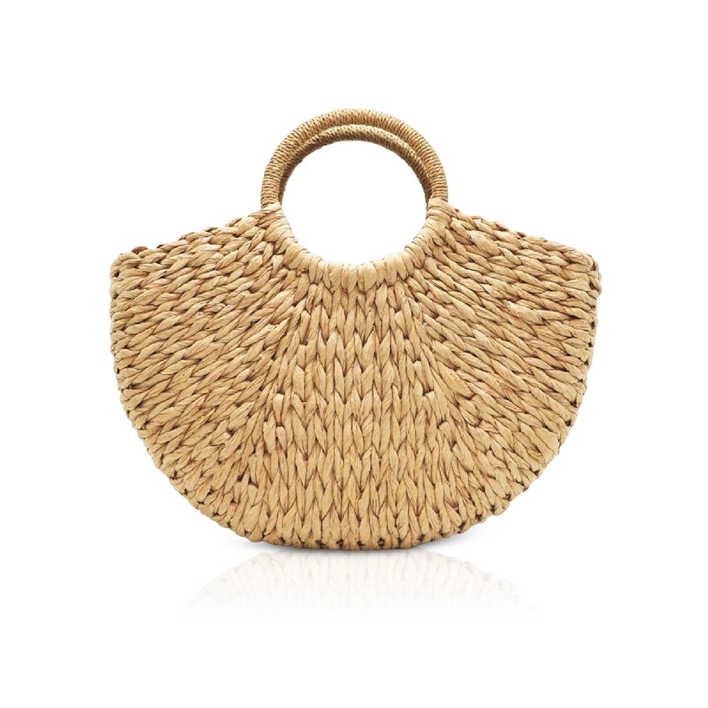 nicole & doris Large Straw Summer Beach Bag