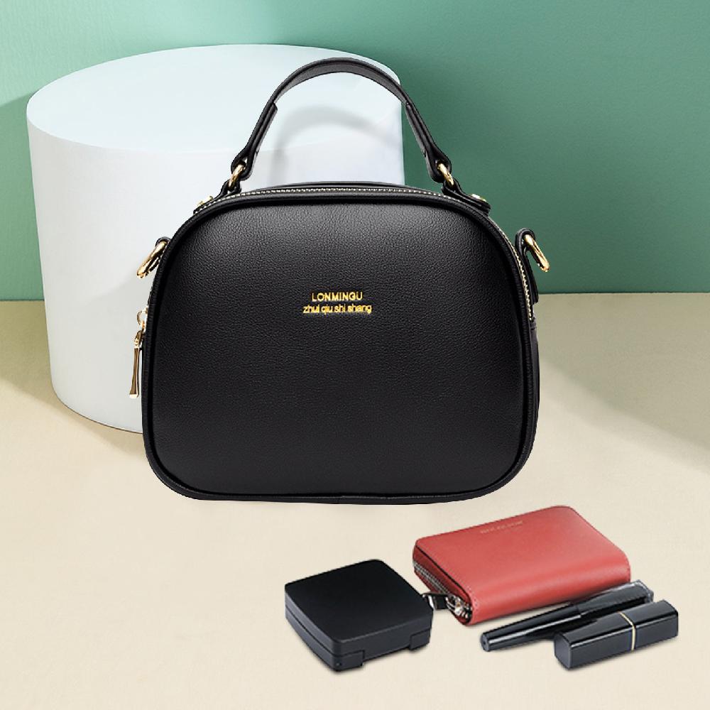 Nicole & Doris Leather Top Handle Bags