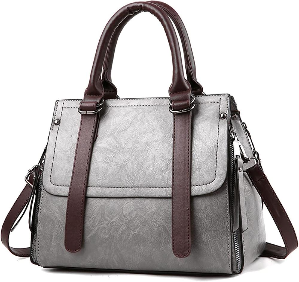 nicole & doris Leather Work Bag