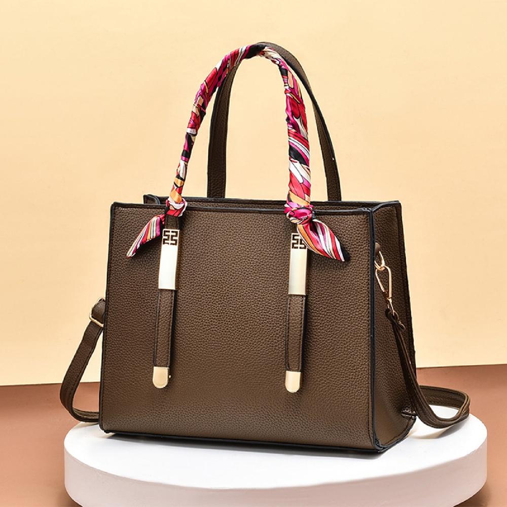 Nicole & Doris Light Handbags With Ribbon