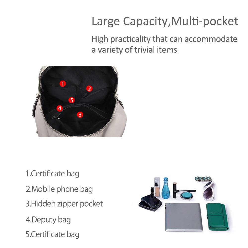 Nicole & Doris LOVE Bag Charm PU Backpack