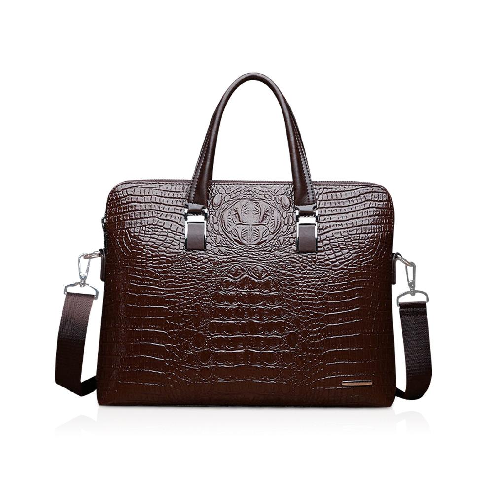 nicole & doris Male Croc Pattern Handbag