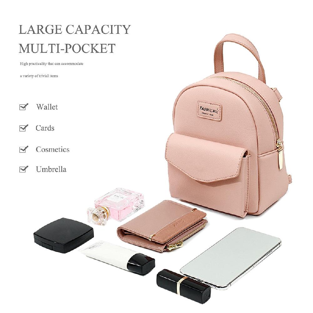 Nicole & Doris Mini Single Colour Ladies Backpack