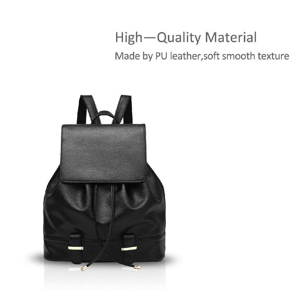 Nicole & Doris Minimalist Flap Backpack