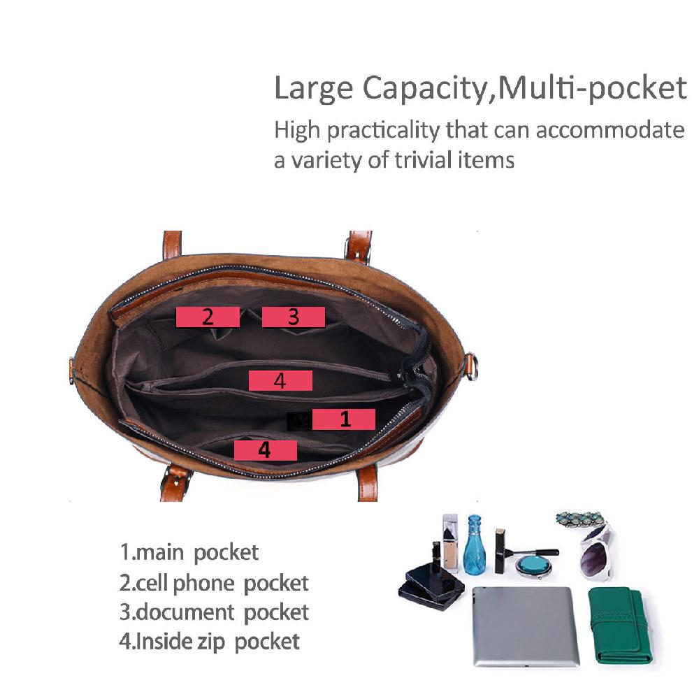 Nicole & Doris Minimalist Large Tote Bag