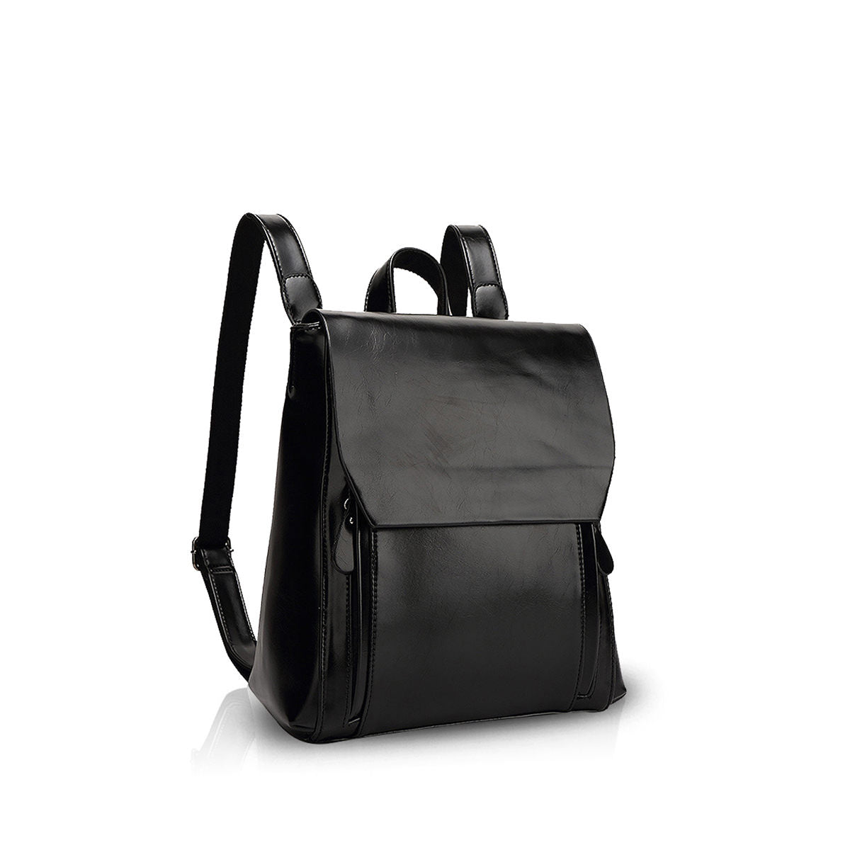 nicole & doris Minimalist Plain Backpack