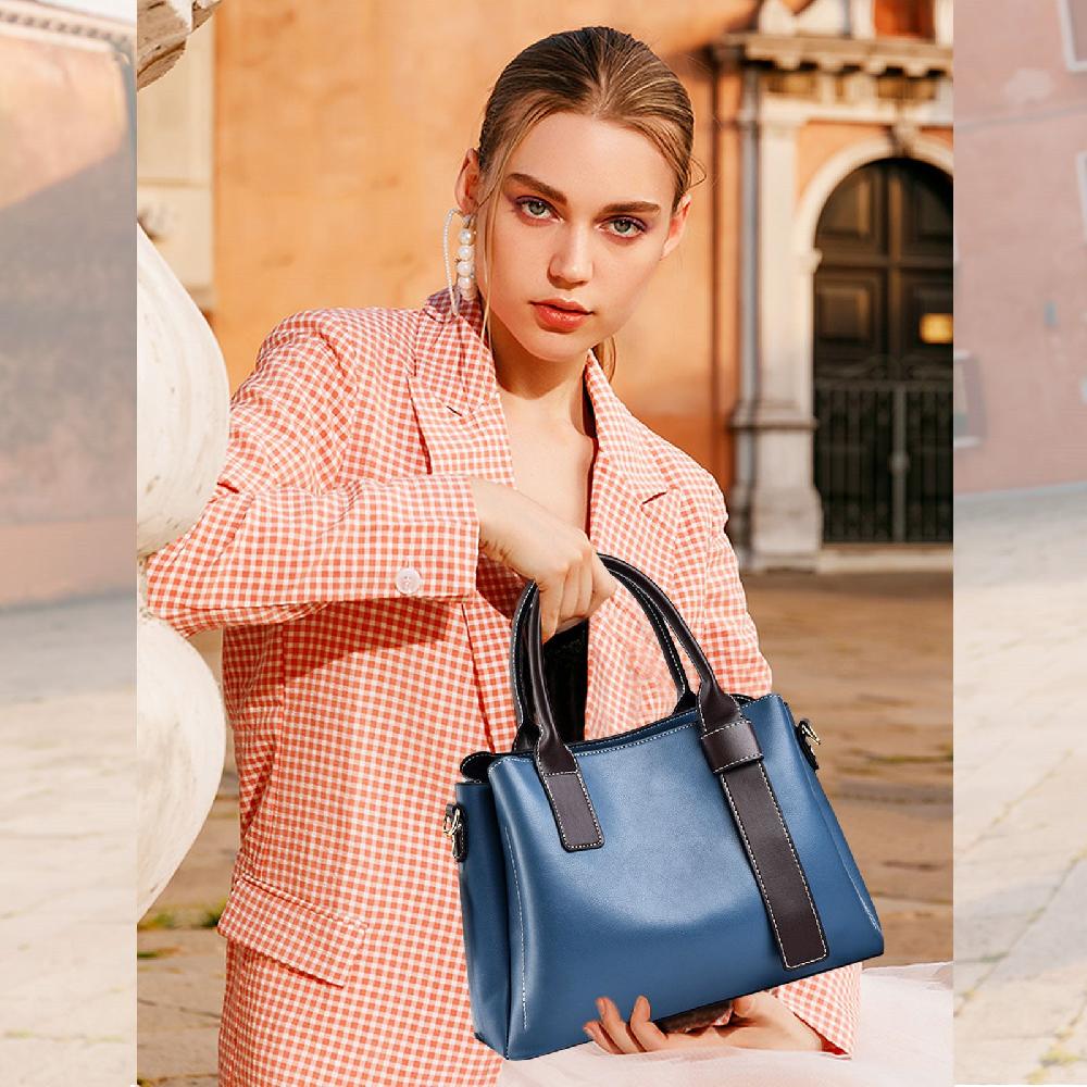 Nicole & Doris Minimalist Top Handle Ladies Handbag