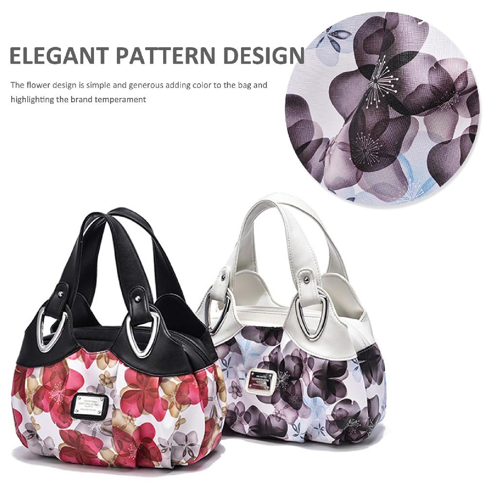 Nicole & Doris NICOLE&DORIS Multi Flowers Pattern Ladies Handbags