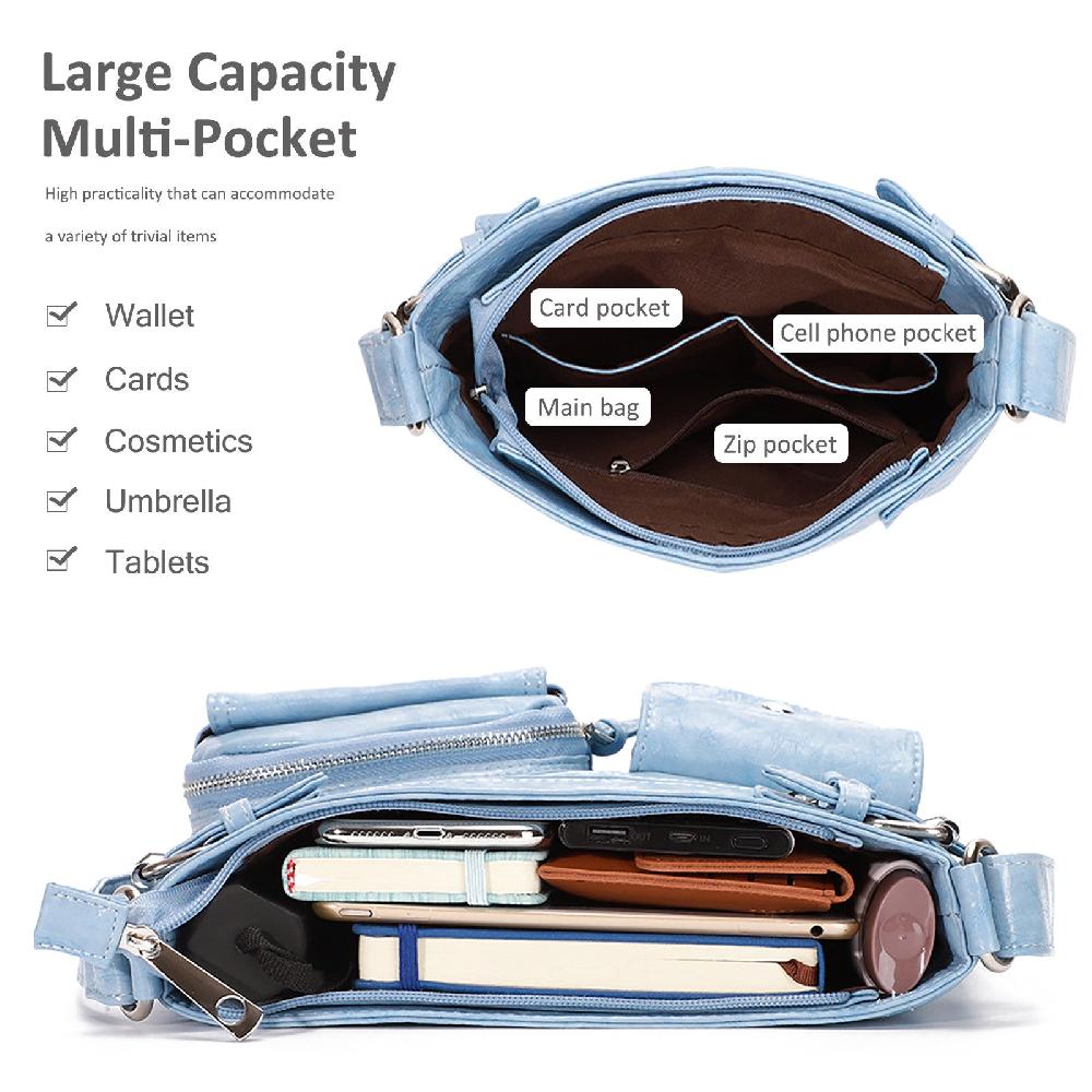 Nicole & Doris Multi Pockets Ladies Crossbody Bag