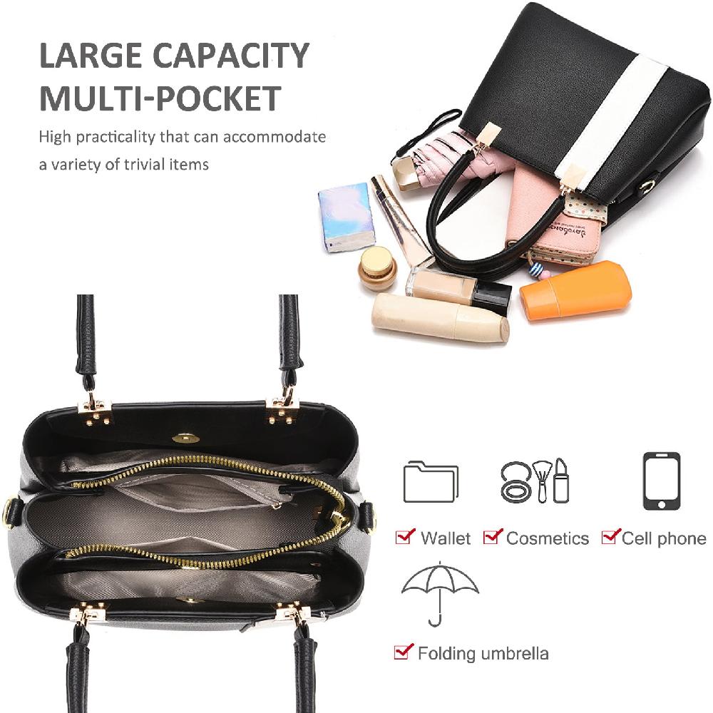 Nicole & Doris Multicolor Shoulder Bag 2pcs Handbag