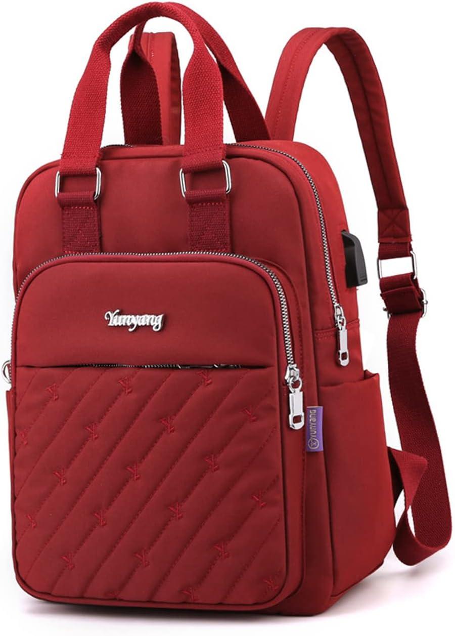 nicole & doris Multipocket Backpack with USB Port