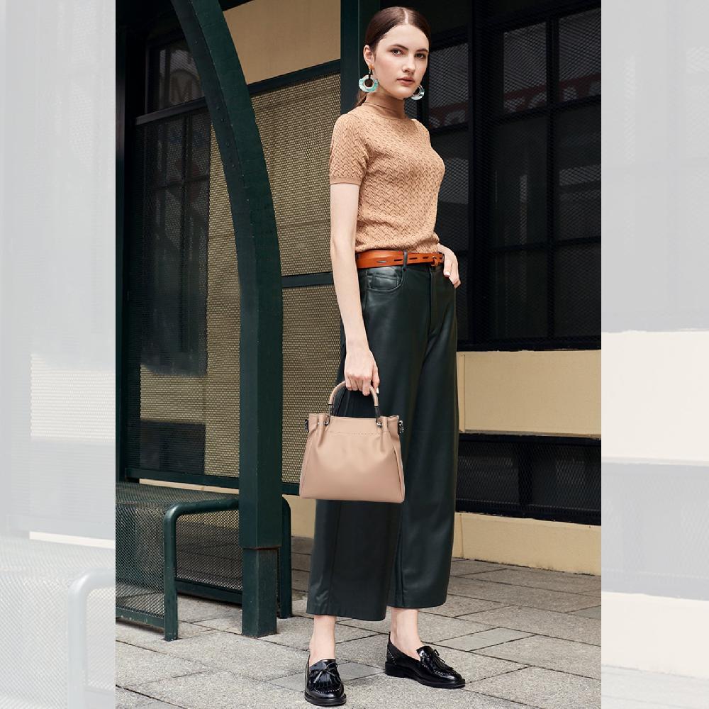 Nicole & Doris New Design Chic Plain Handbag