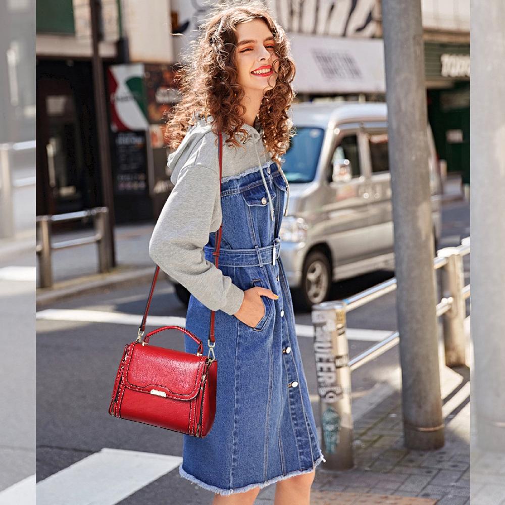 Nicole & Doris New Retro Ladies Small Messenger Bag