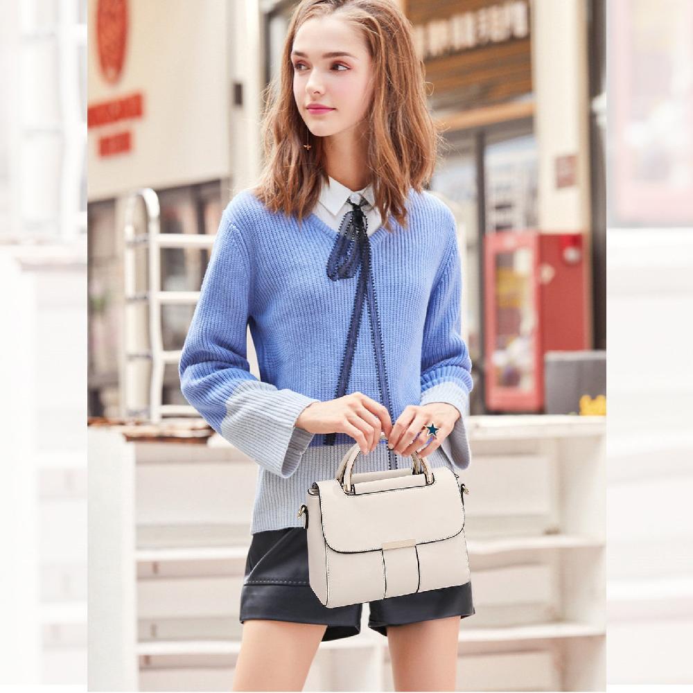 Nicole & Doris Plain Elegant Ladies Messenger Bag