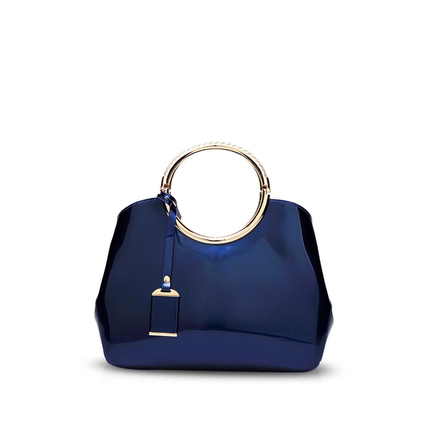 nicole & doris Plain Glossy Ladies Handbag