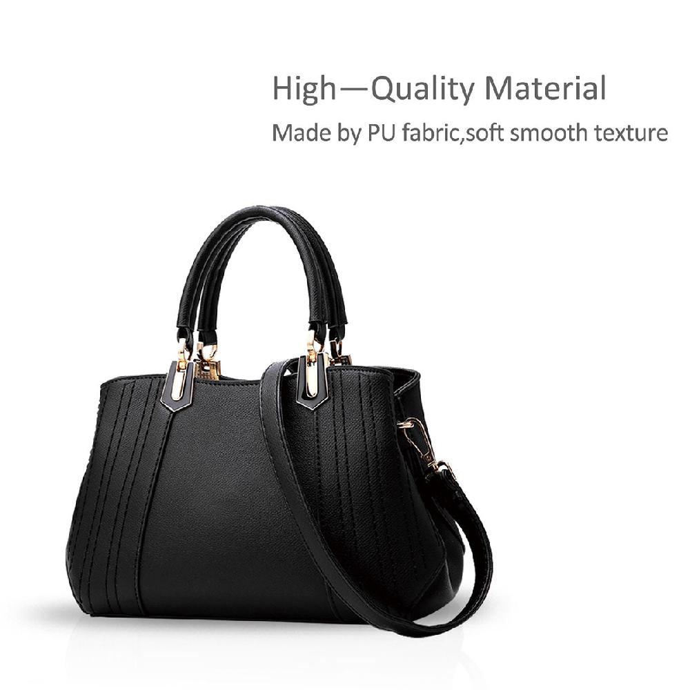 Nicole & Doris Plain PU Ladies Handbag