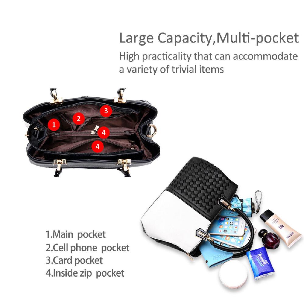 Nicole & Doris Plain PU Ladies Handbag