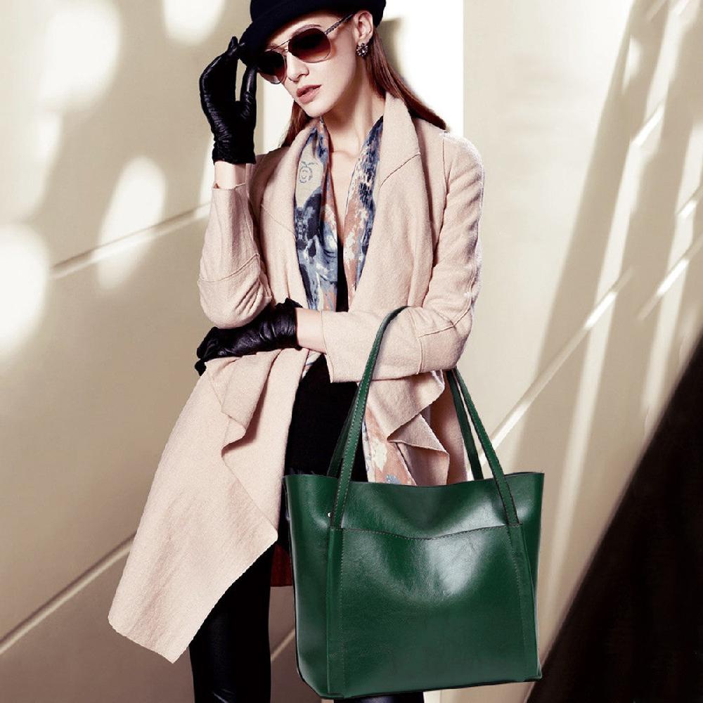 Nicole & Doris Pocket Front Large Tote Bag