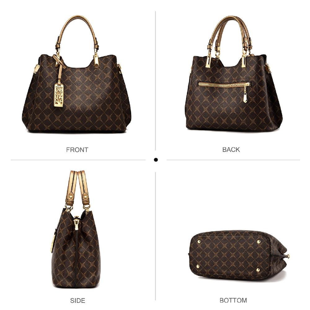 Nicole & Doris Printed Shoulder Bag