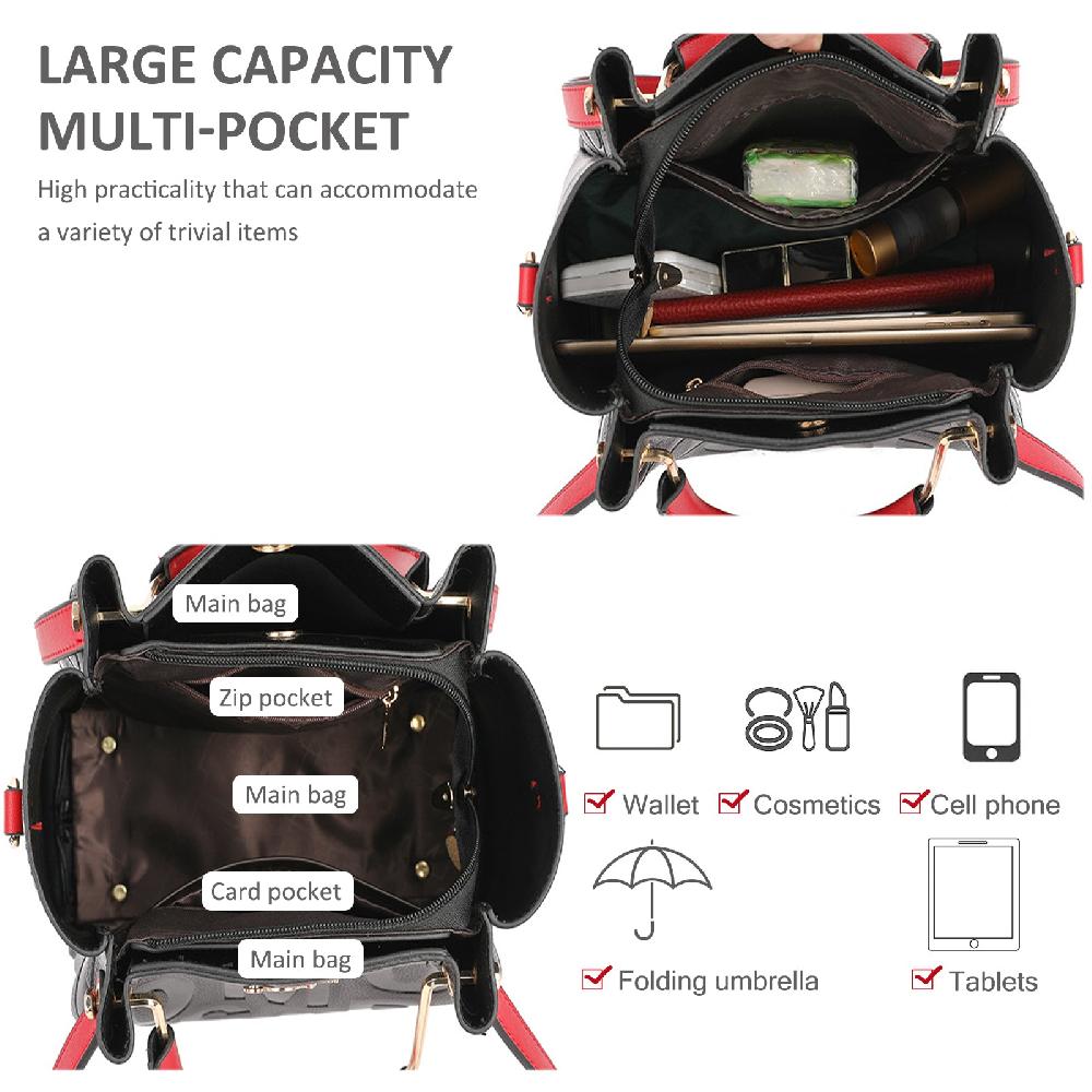 Nicole & Doris Printed Shoulder Bags