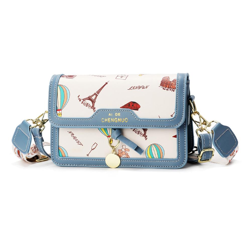 nicole & doris Printed Women Satchel Handbag