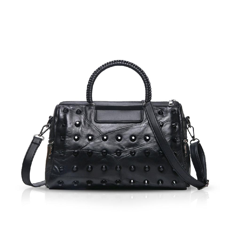 nicole & doris Rivets Decor Messenger Bag / Handbag