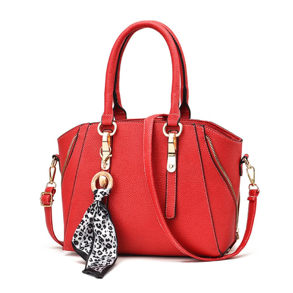 nicole & doris Silk Scarf Decor Messenger Bag