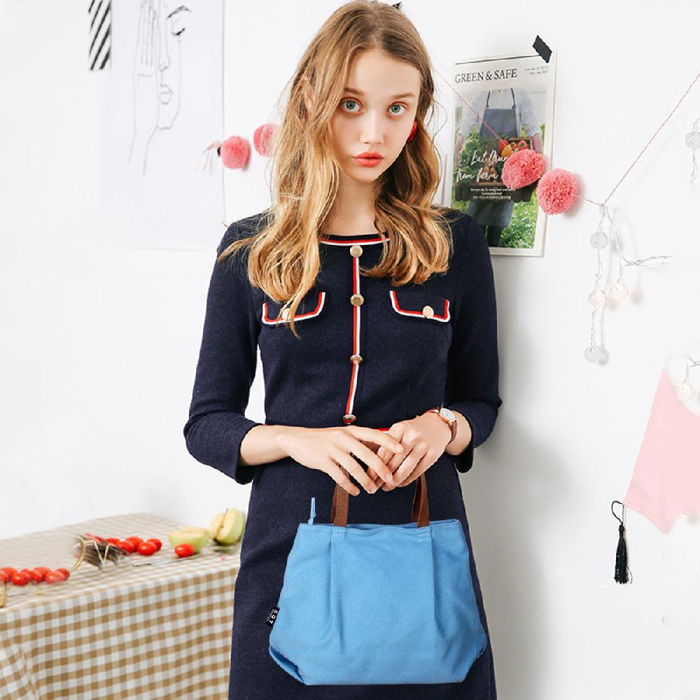 Nicole & Doris Simple Canvas Tote Bag
