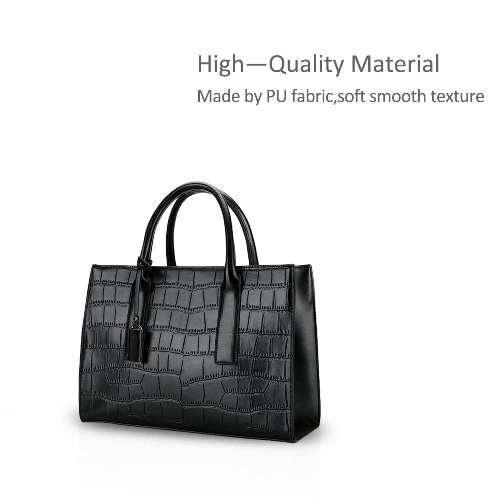 Nicole & Doris Single Colour Plaid Female Handbag