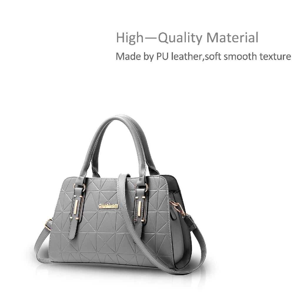 Nicole & Doris Single Colour Plaid Ladies Handbag