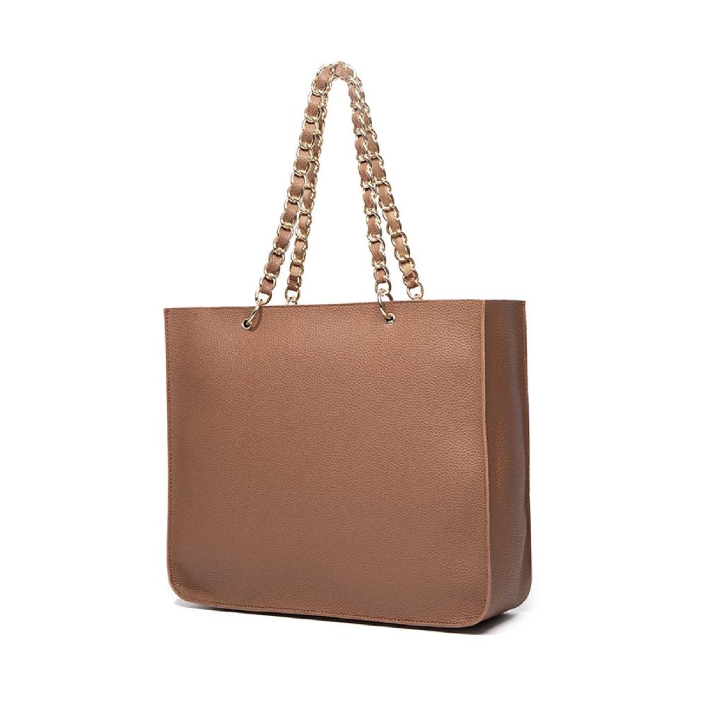 nicole & doris Single Colour Plain Tote Bag