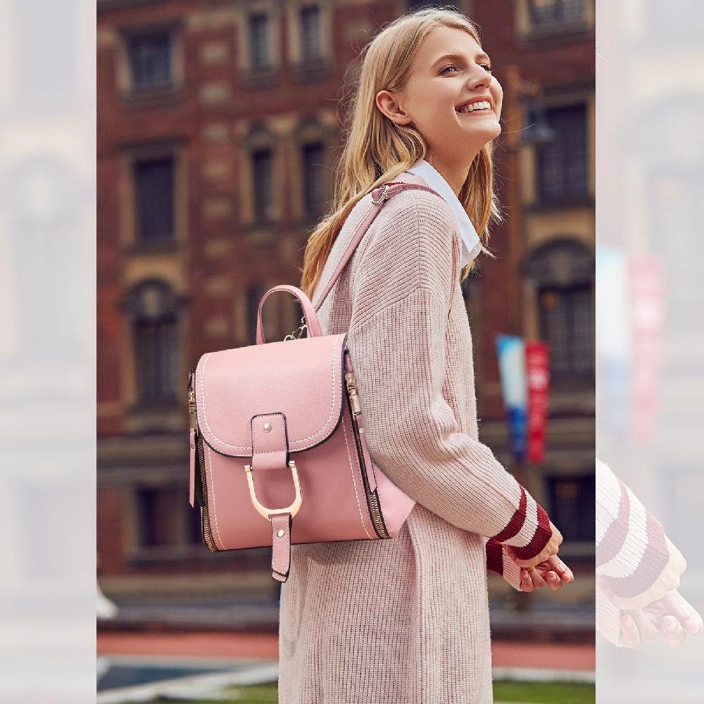 Nicole & Doris Small Backpacks Cute Leather