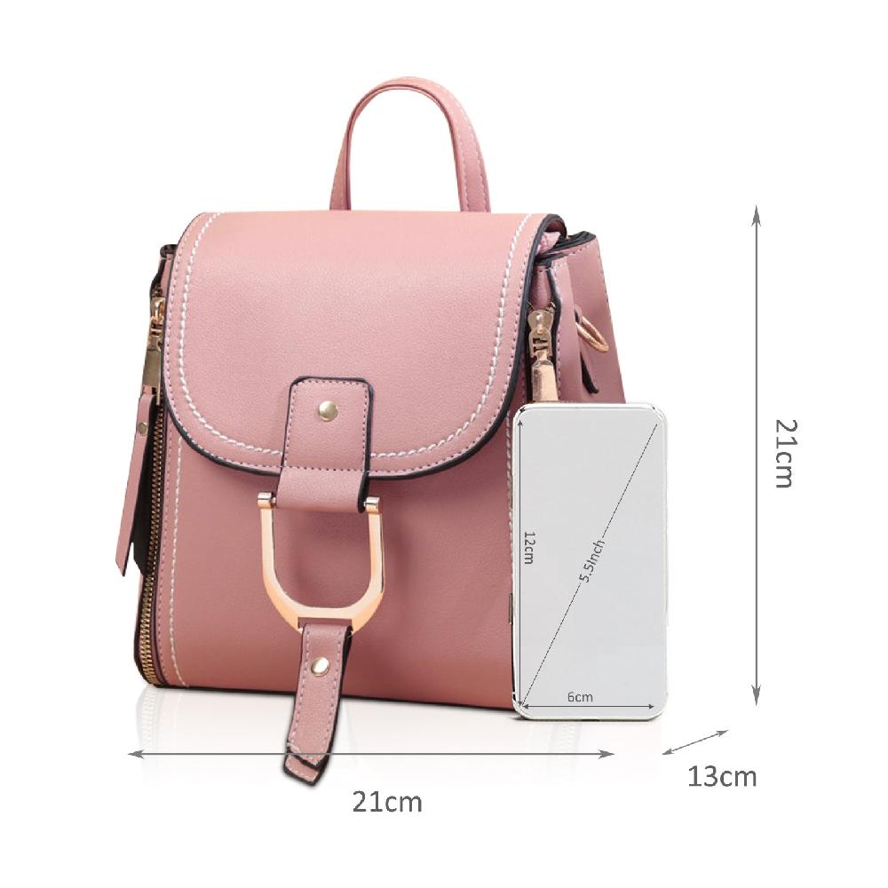 Nicole & Doris Small Backpacks Cute Leather