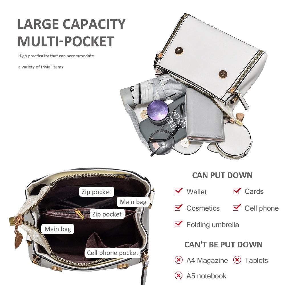 Nicole & Doris NICOLE&DORIS Small Cute Handbags With Cat Shape Coin Purse