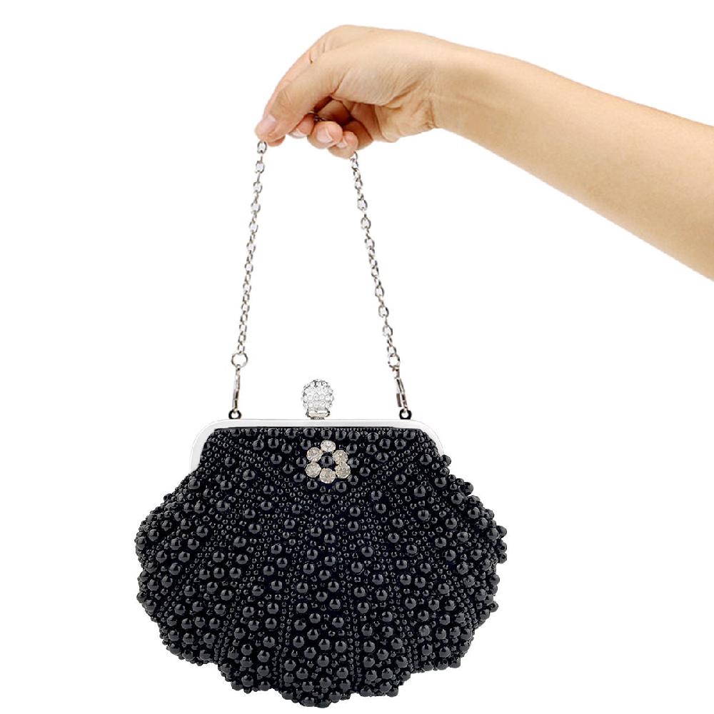 Nicole & Doris Small Pearl Purse