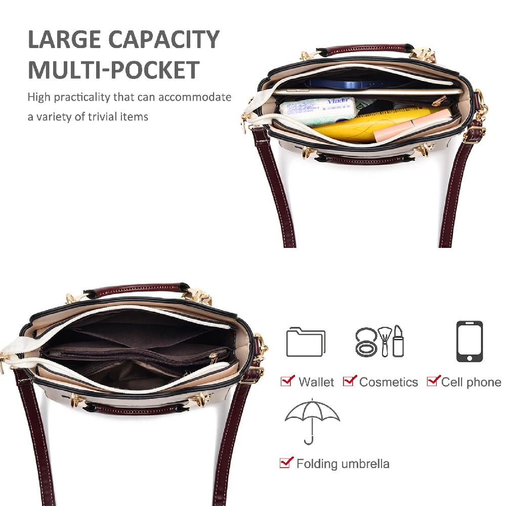 Nicole & Doris Small Top Handle Handbags For Women