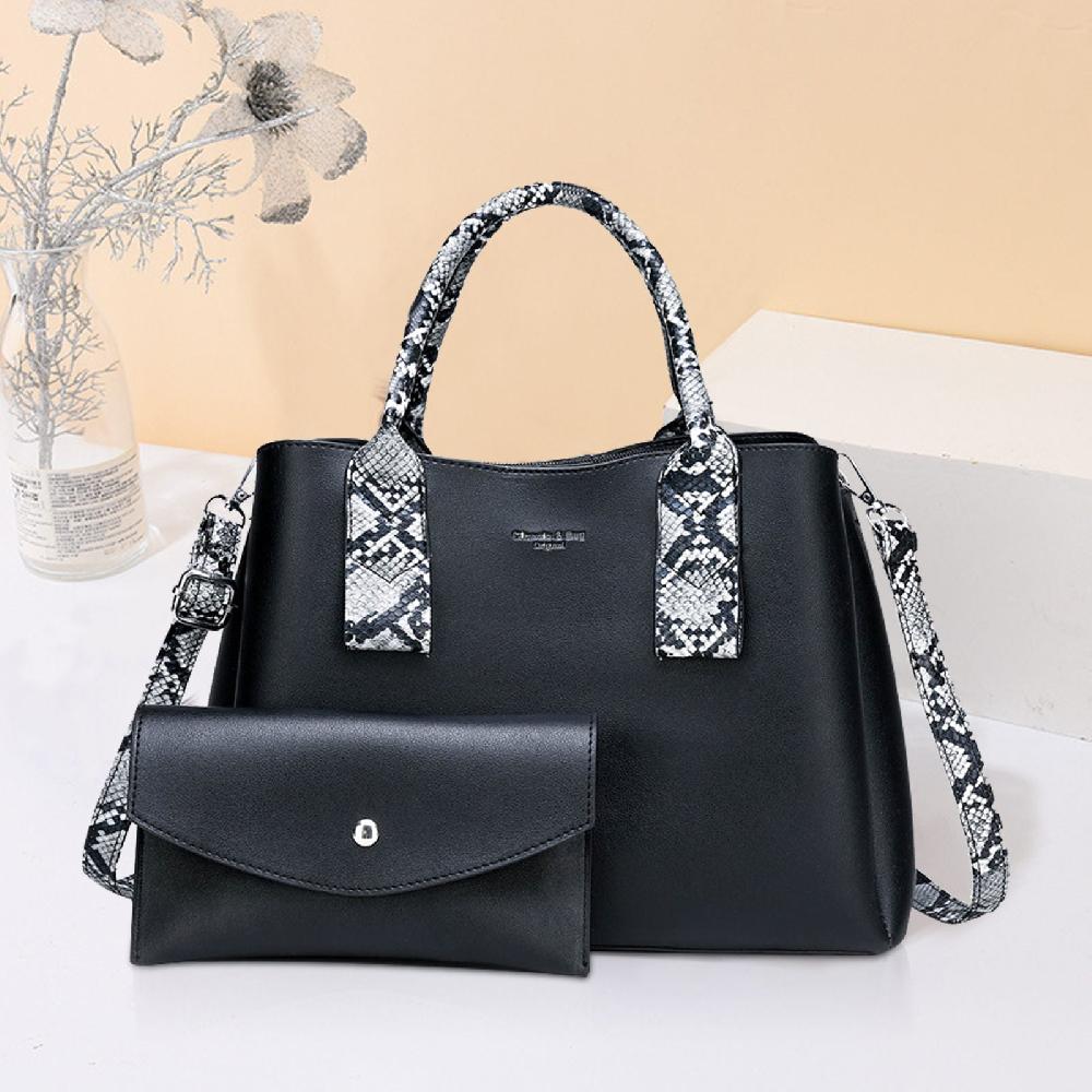 Nicole & Doris Snakeskin Pattern Handbag Sets