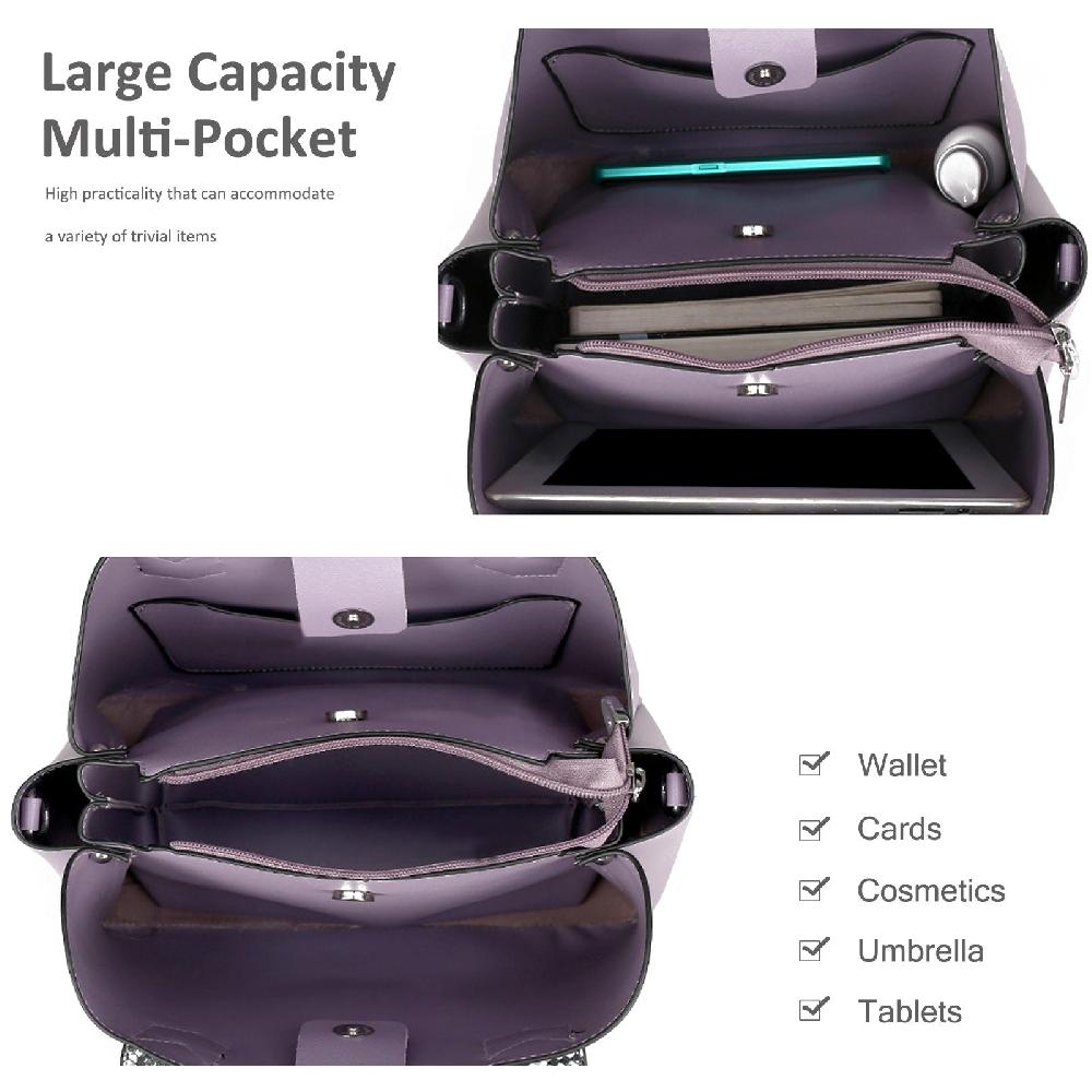 Nicole & Doris Snakeskin Pattern Handbag Sets