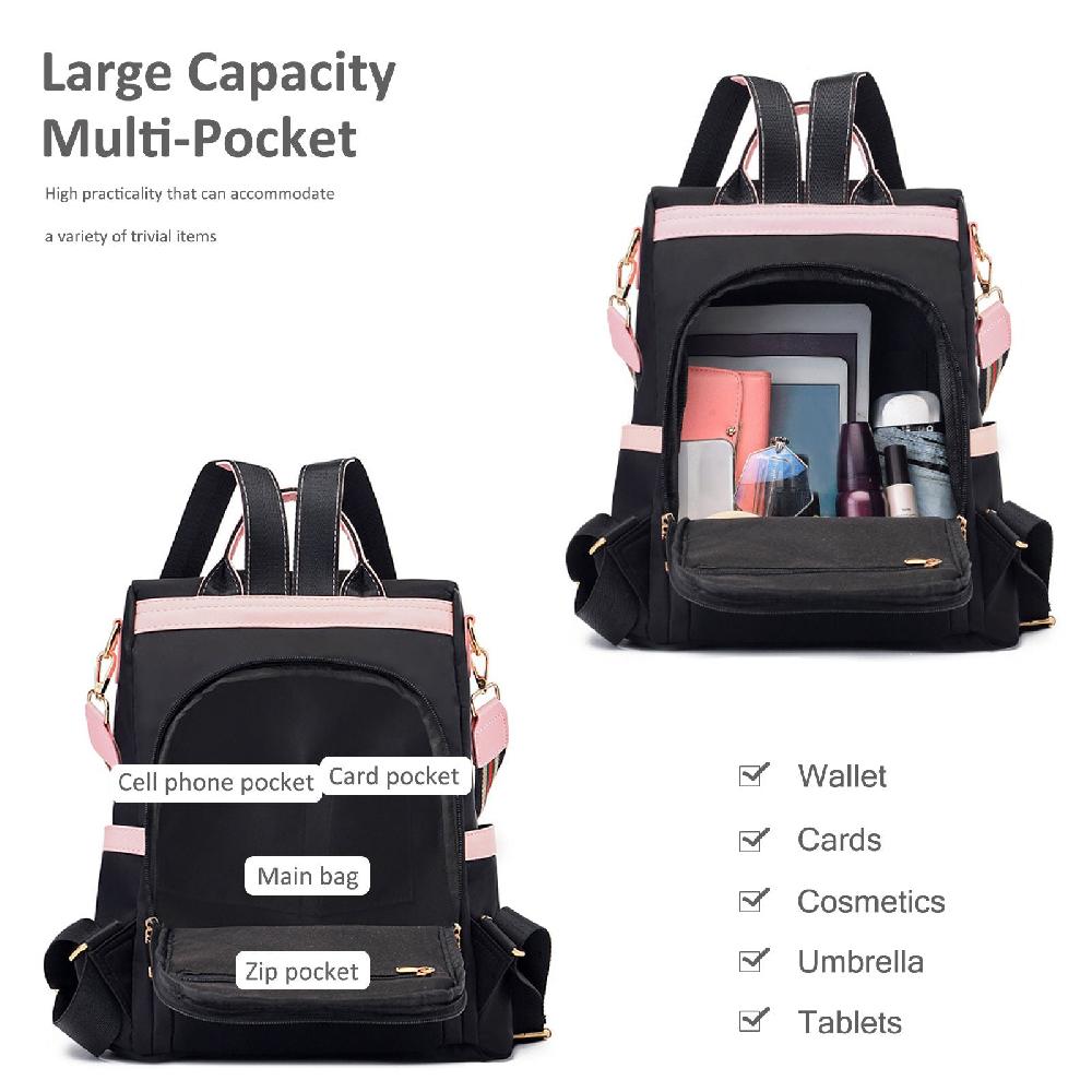 Nicole & Doris Tassel Decor Backpack