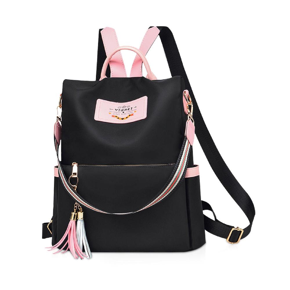 nicole & doris Tassel Decor Backpack