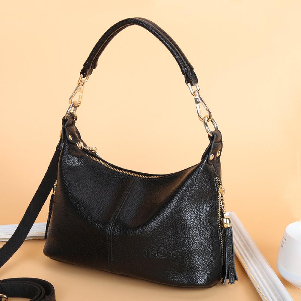 Nicole & Doris Tassel Decor Classic Crossbody Bag